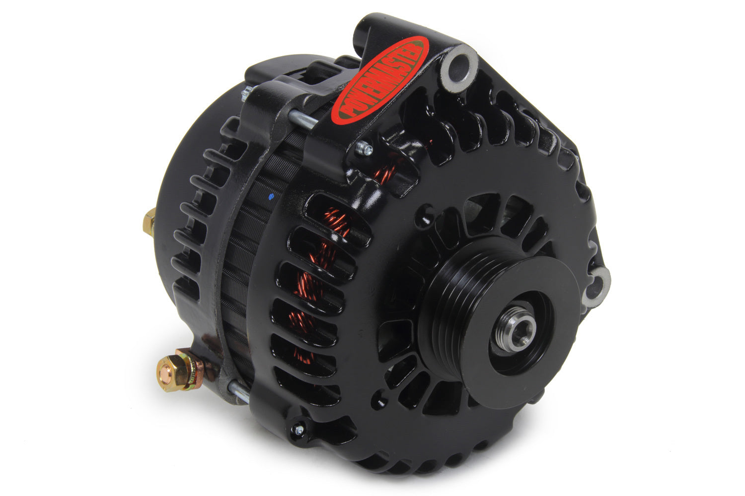 Power Master Alternator 220 Amps GM 6-Groove - Black
