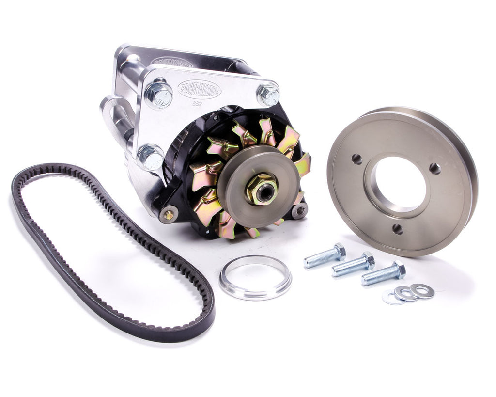 Power Master BBC Snug Mount 100 Amp Alternator Kit