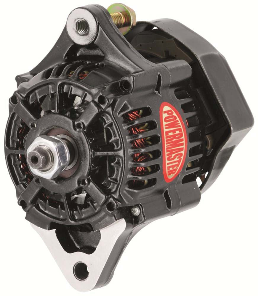 Power Master Mini Denso 75amp Race Alternator Black