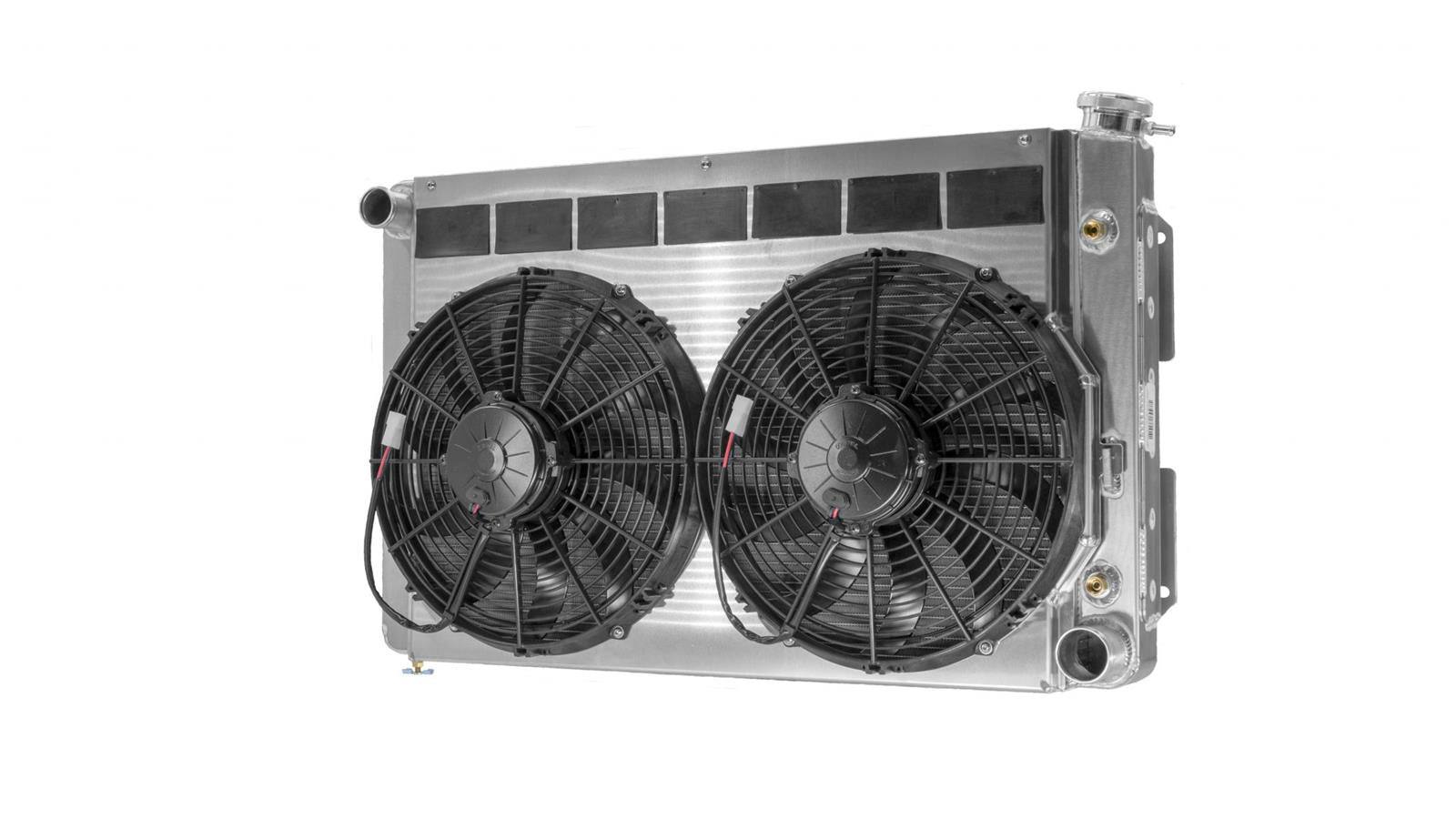 PWR Advanced Cooling Radiator 67-69 Firebird Camaro SBC Double Pass