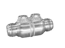 Load image into Gallery viewer, PWR Advanced Cooling Fabricated Check Valve -20AN Male Outlets