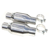 Pypes Performance exhaust Catalytic Converter Kit Pair 2.5in Hi Flow