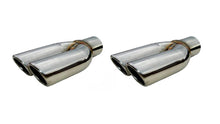 Cargar imagen en el visor de la galería, 2.5in Splitter Tip w/Rol led Edge Pair Polished