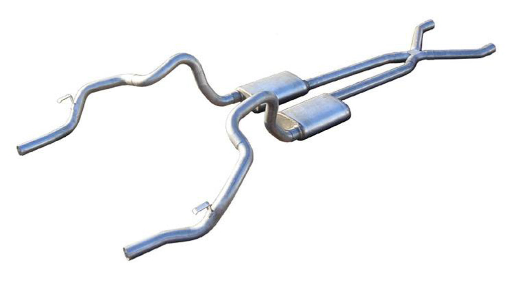 70-74 F-Body Crossmember Back Exhaust 2.5in