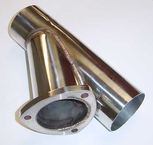 Pypes Performance exhaust Y Cutout 3in 304 stainless