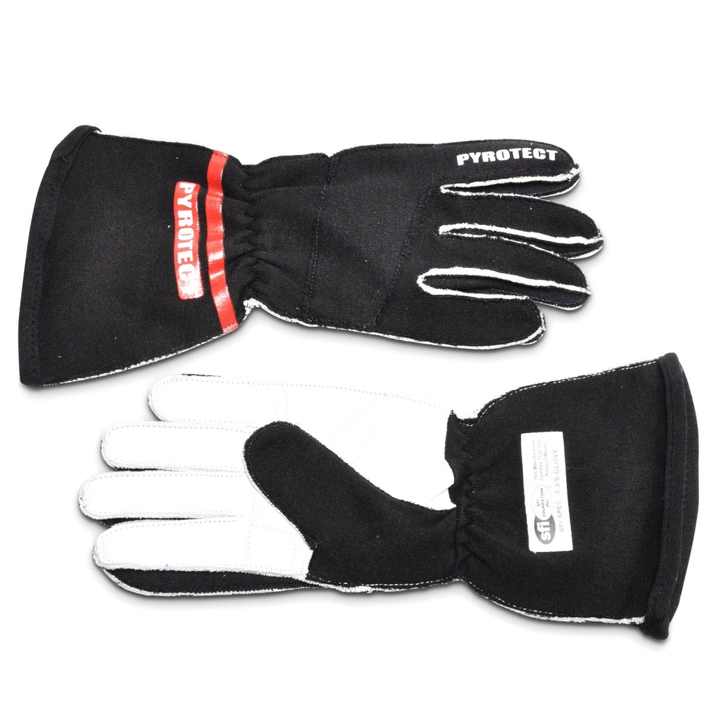 Pyrotect Glove PRO 2 Layer Black Medium SFI-5