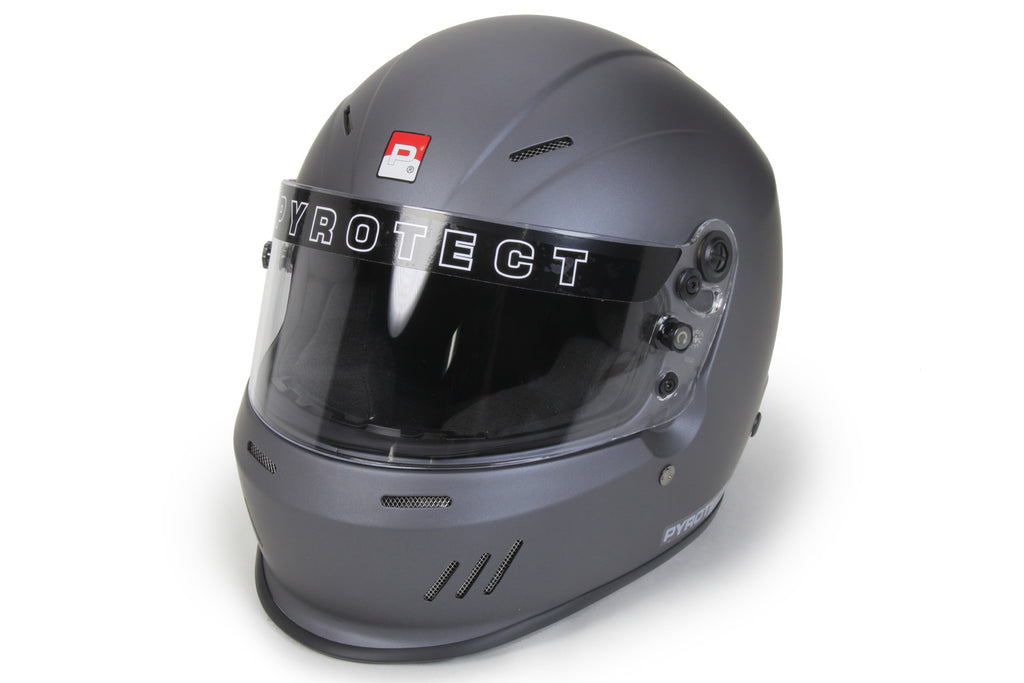 Pyrotect Helmet Ultra Medium Flat Grey Duckbill SA2020