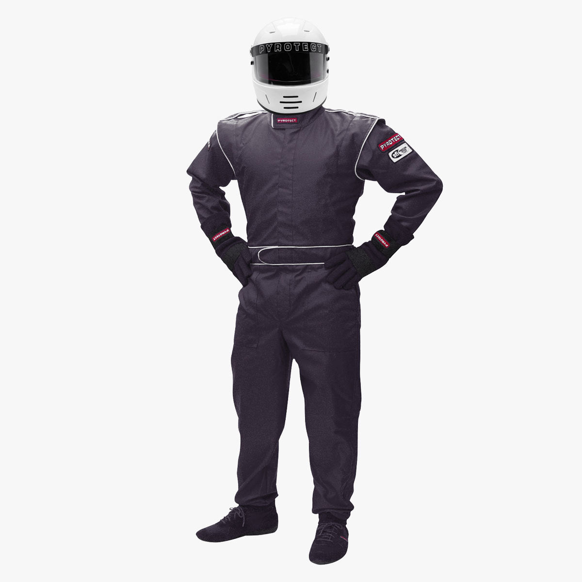 Pyrotect Suit Junior Medium Black SFI-1