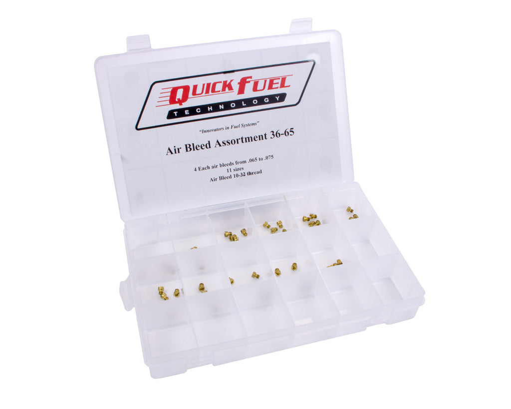 Quick Fuel Technology Air Bleed Assortment - 65 to 75