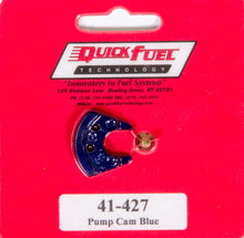 Load image into Gallery viewer, Quick Fuel Technology Pump Cam (Light Blue)