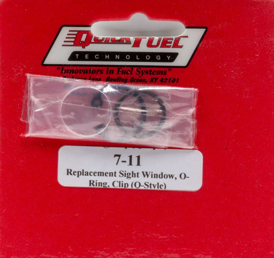 Quick Fuel Technology Replacement Sight Window O-Ring Clip (Q-Style)