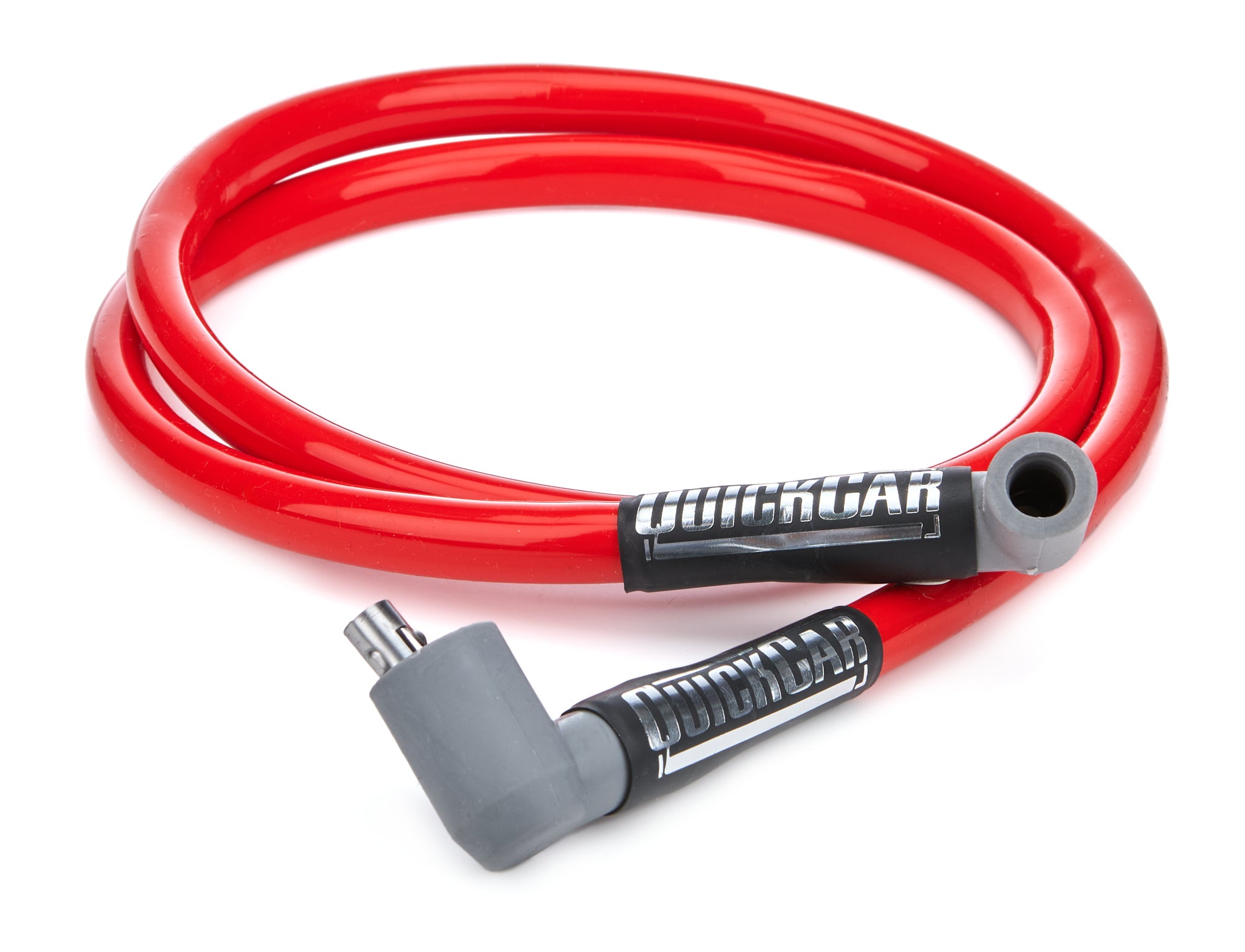 Quickcar Racing Coil Wire - Red 48in HEI/Socket