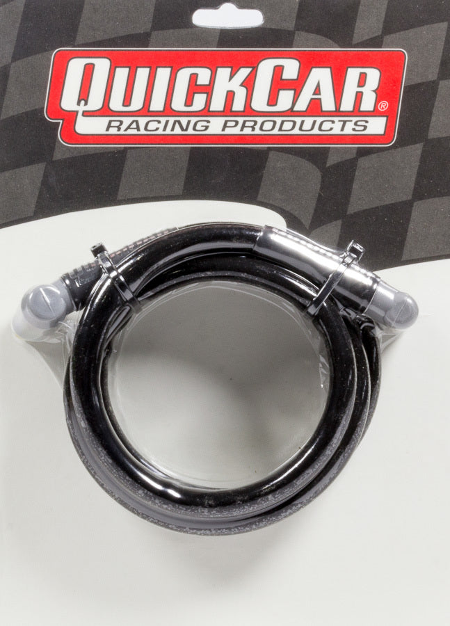 Quickcar Racing Coil Wire - Blk 48in HEI/Socket