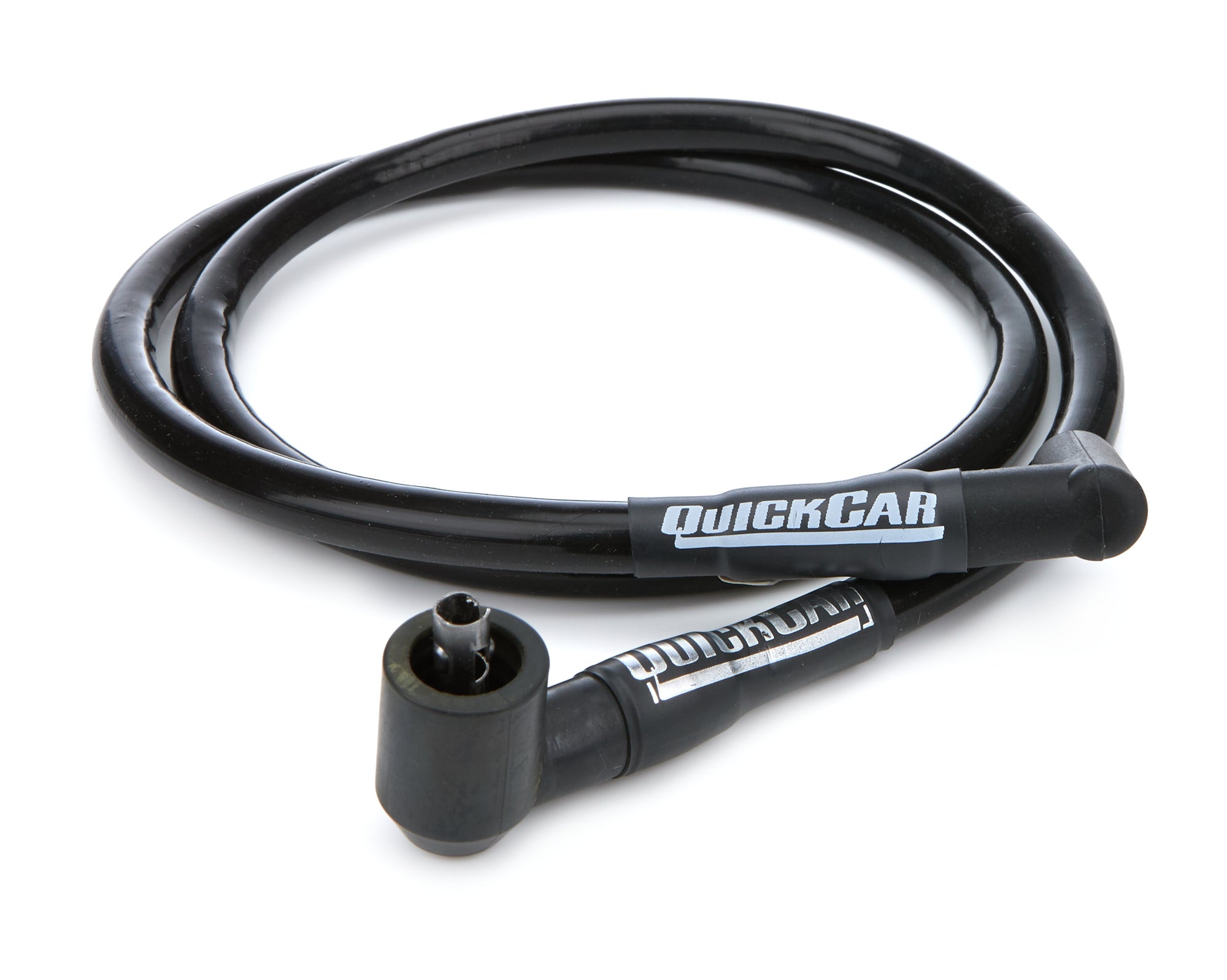 Quickcar Racing Coil Wire - Blk 48in HEI/Socket