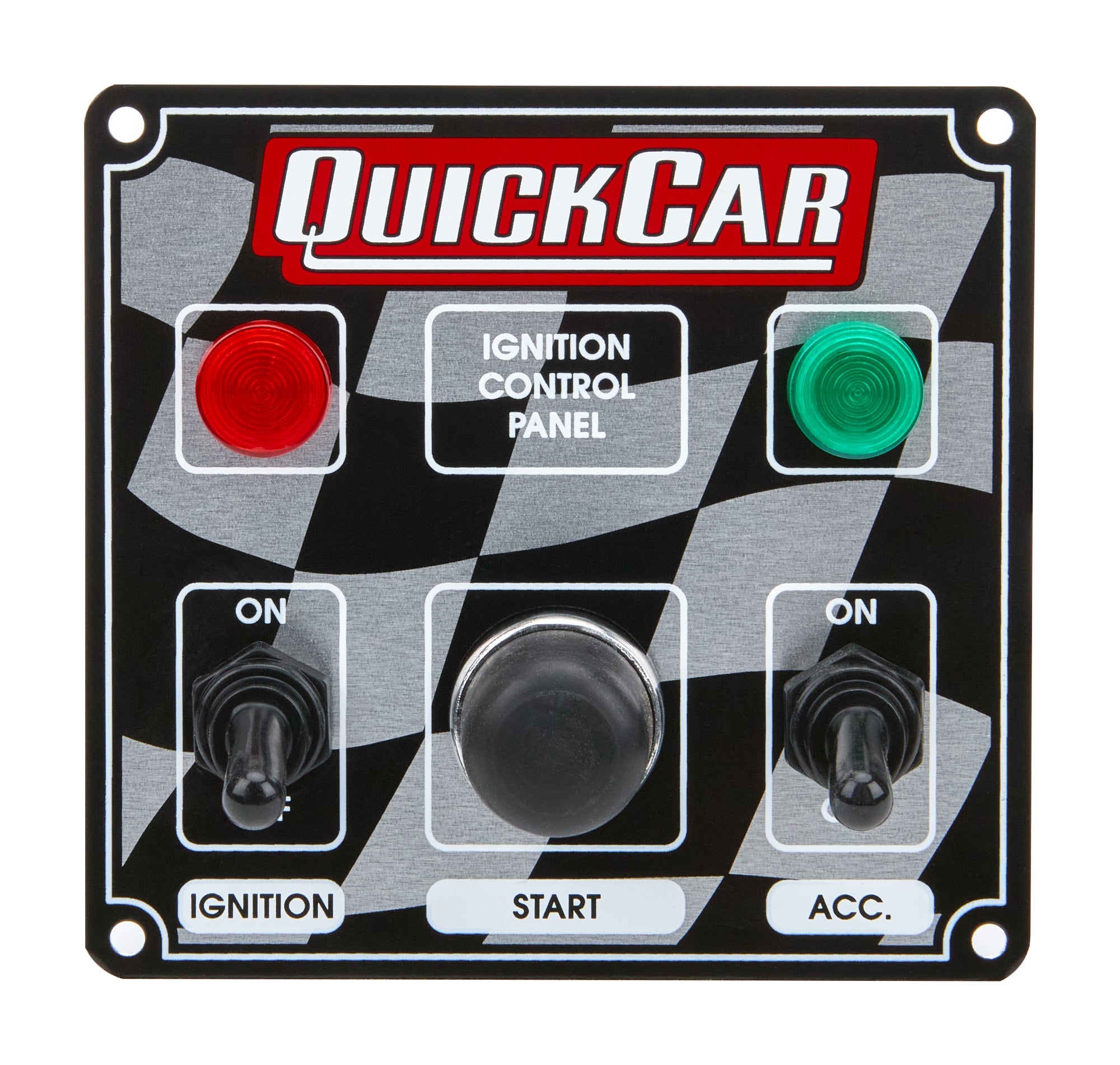 Quickcar Racing Ignition Panel 2 Switch w/Lights