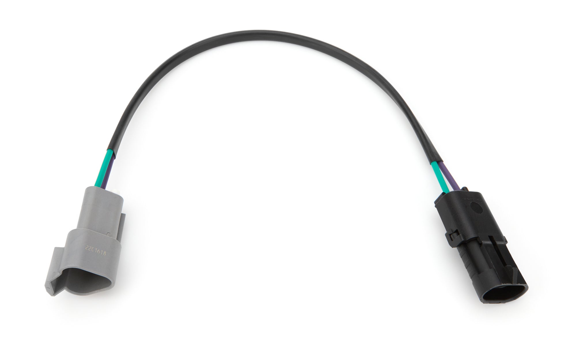 Quickcar Racing Distributor Adapter 12in Deutsch to Weatherpack