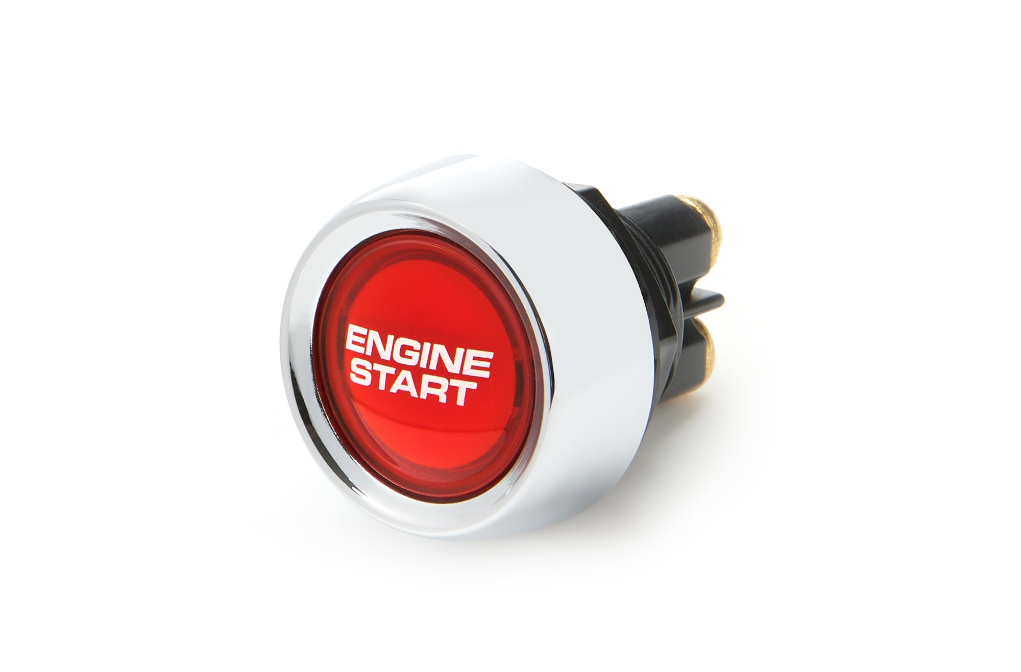 Quickcar Racing Switch Lighted Push Button Red 50 Amp