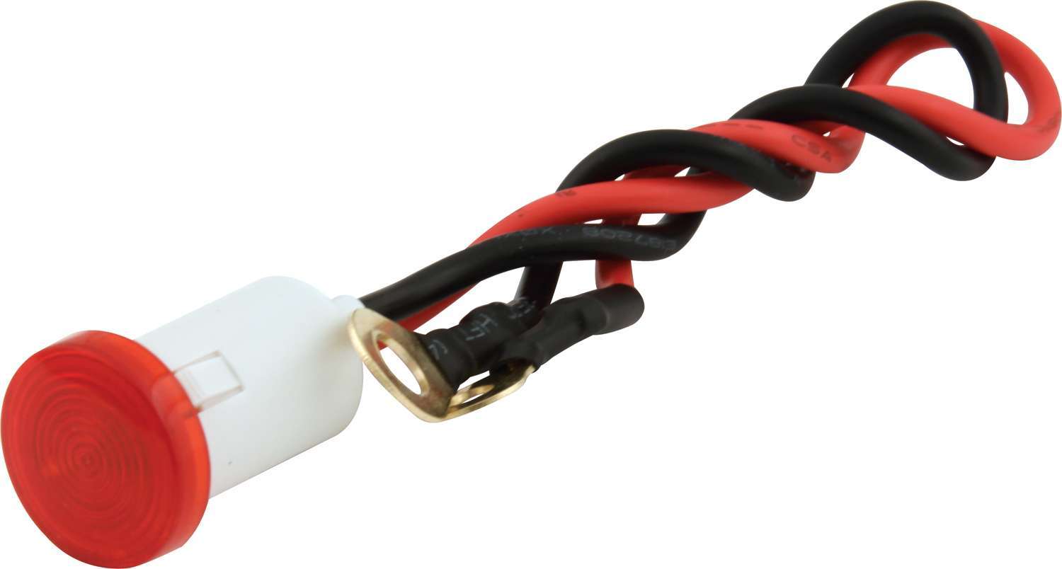 Quickcar Racing Ign Panel Pilot Light Red