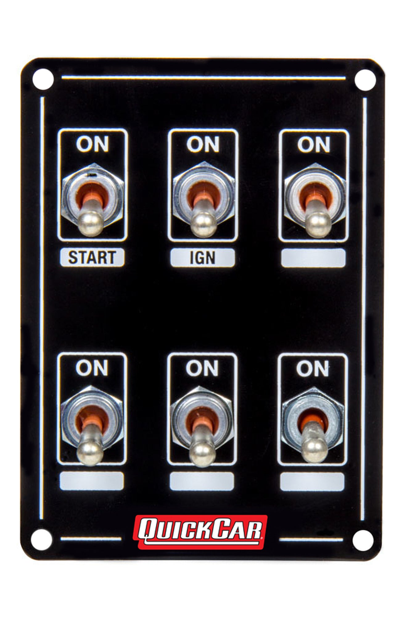 Quickcar Racing Ignition Panel Extreme 6 Switch Dual Ignition