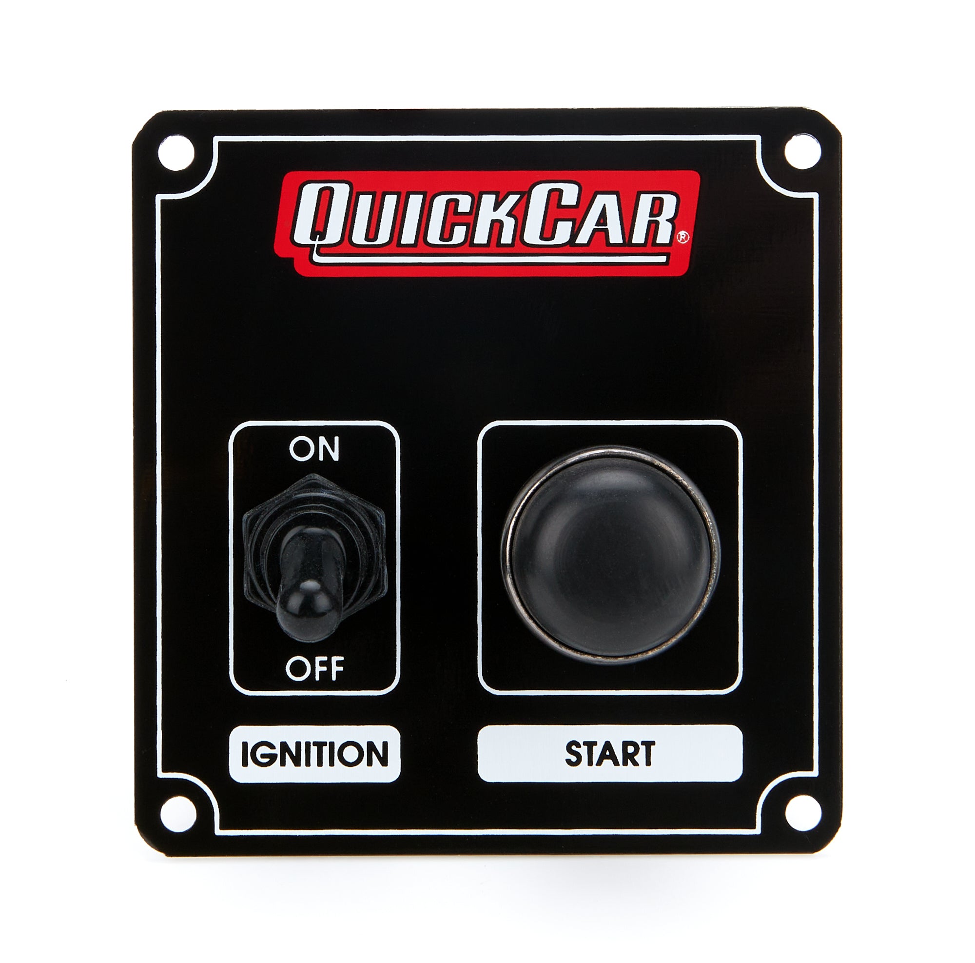Quickcar Racing Ignition Panel Black