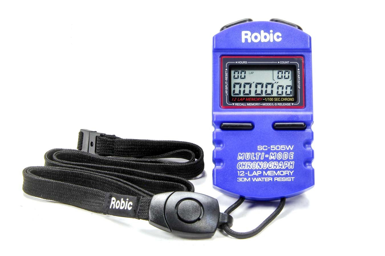 Quickcar Racing Stopwatch Blue