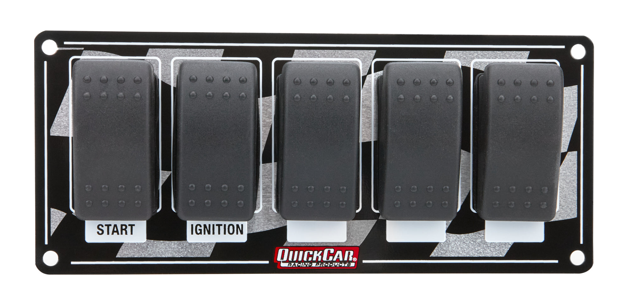 Quickcar Racing Ignition Panel w/ Rocker Switches