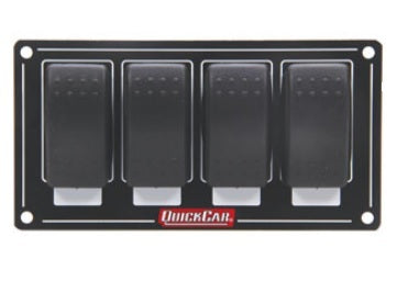 Quickcar Racing Accessory Panel 4 Switch Rocker