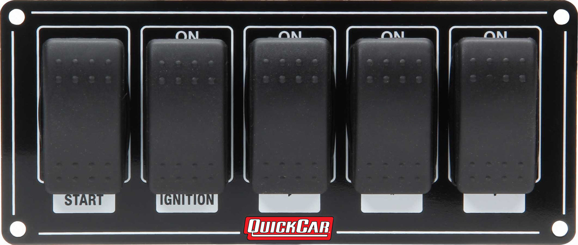Quickcar Racing Ignition Panel w/ Rocker Switches
