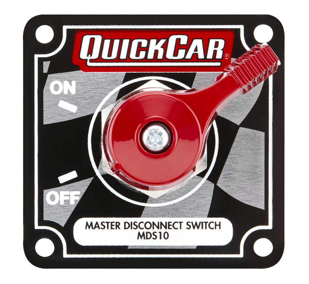 Quickcar Racing Master Disconnect High Amp 4 Post Flag Plate