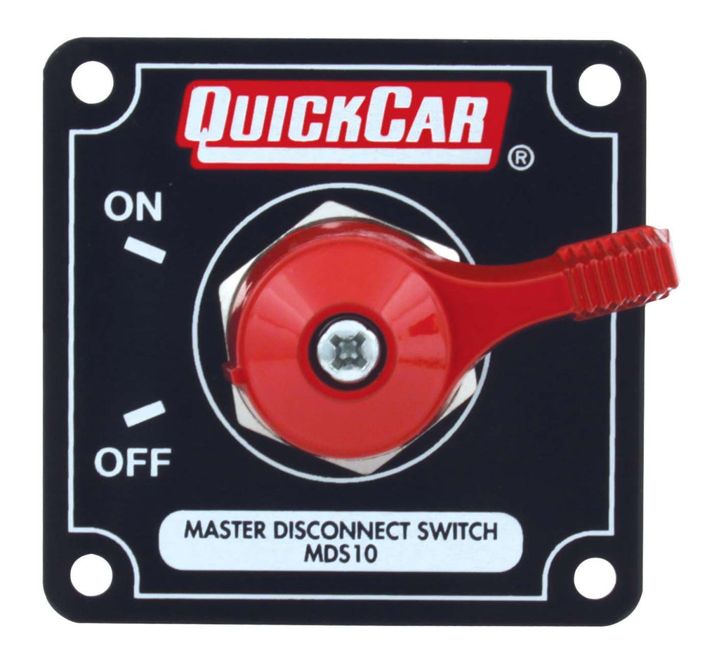 Quickcar Racing MDS10A Switch  Black W/ Alternator Posts