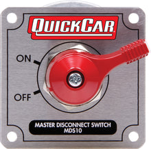 Load image into Gallery viewer, Quickcar Racing Master Disconnect High Amp 4 Post Silver Plate