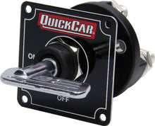 Load image into Gallery viewer, Quickcar Racing Master Disconnect Black w/Removable Silver Key