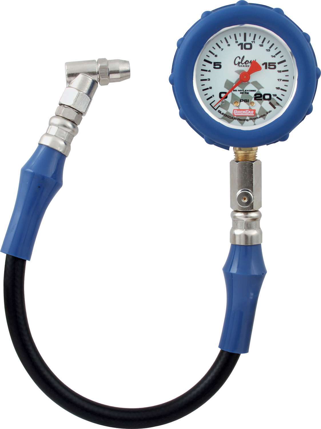 Quickcar Racing Tire Gauge 20 PSI Glo Gauge