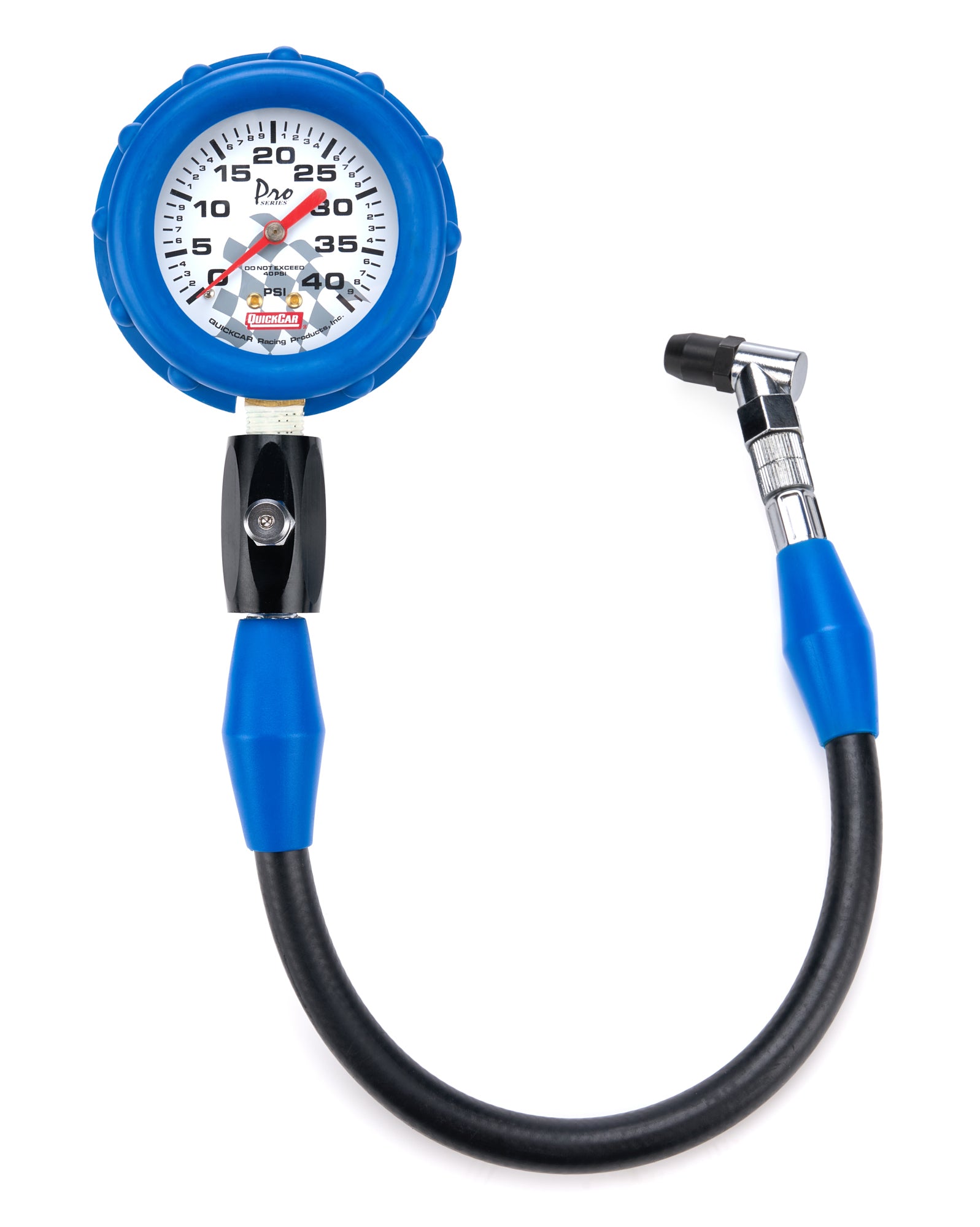 Quickcar Racing Tire Pressure Gauge 40 PSI