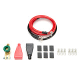 Quickcar Racing Battery Cable Kit 2 Ga. 6ft Red & 3ft Black