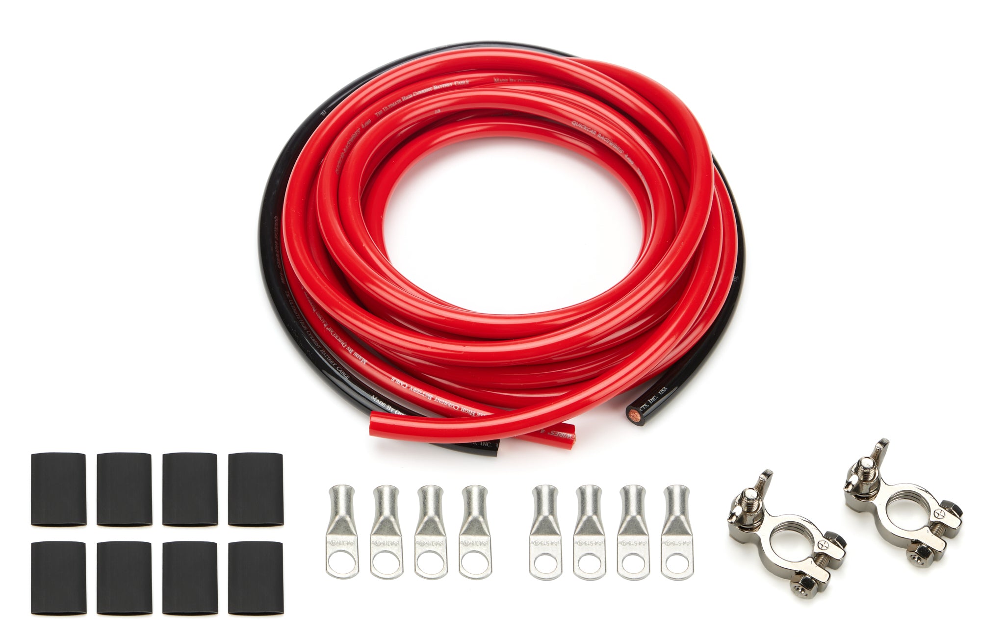 Quickcar Racing Battery Cable Kit 4 Gauge
