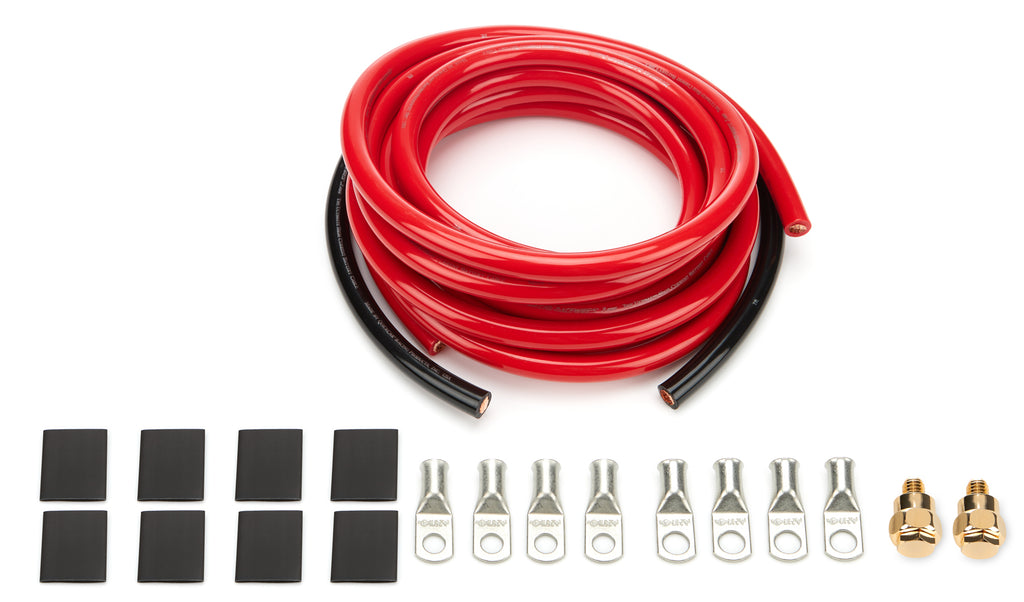 Quickcar Racing Battery Cable Kit 2 Gauge Side Mt