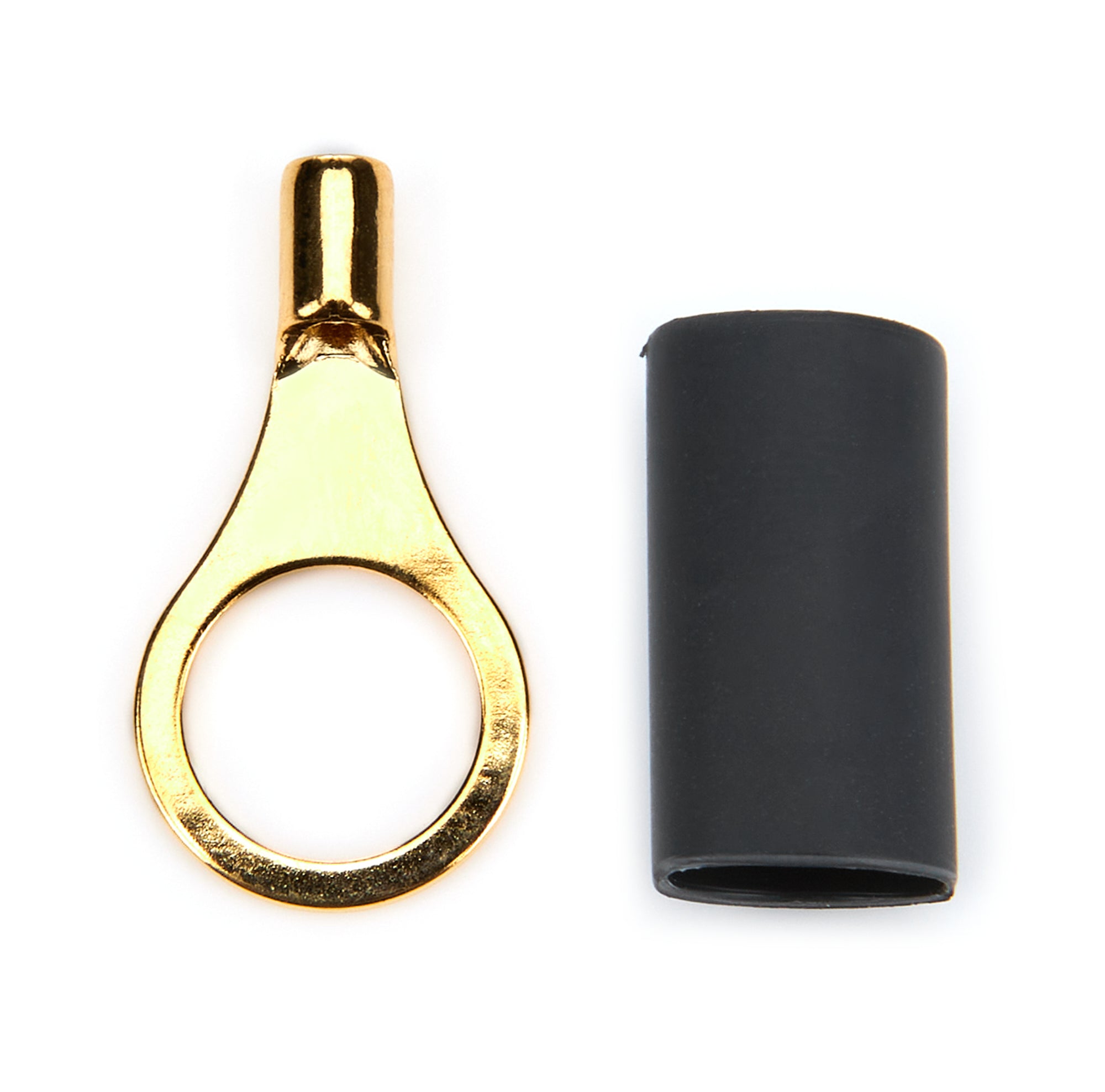 Quickcar Racing Ring Terminal 5/16in 18- 22 Ga w/Heat Shrink Pair