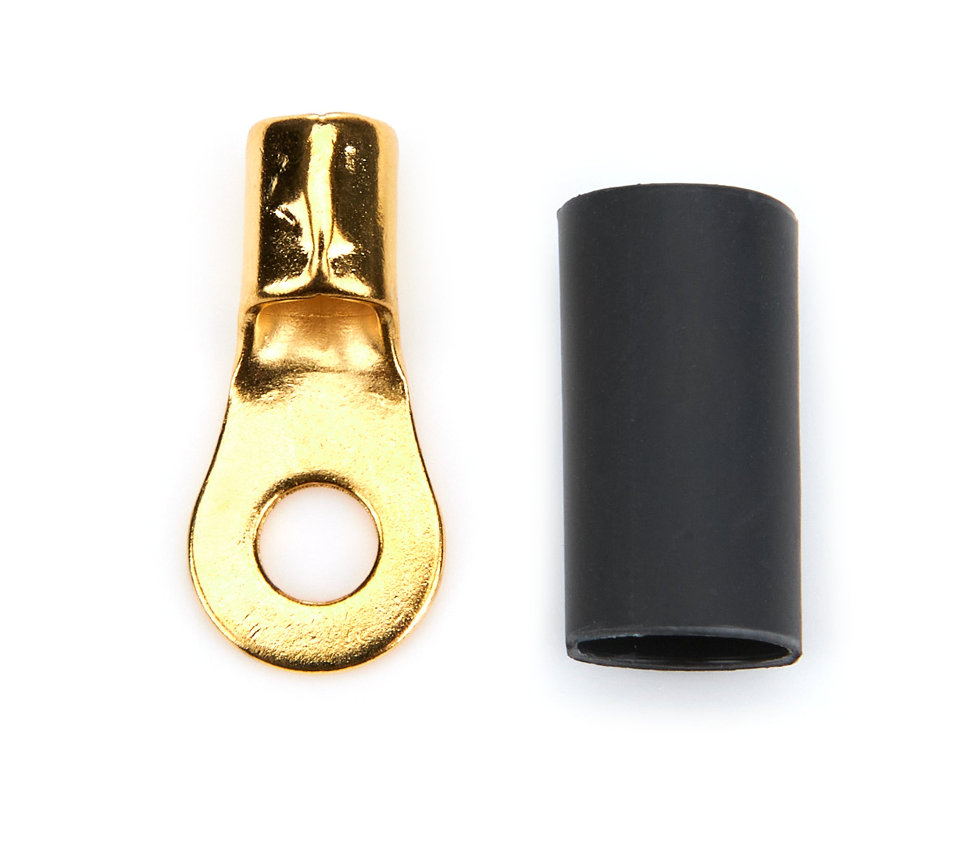 Quickcar Racing Ring Terminal #8 10-12 Ga w/Heat Shrink Pair