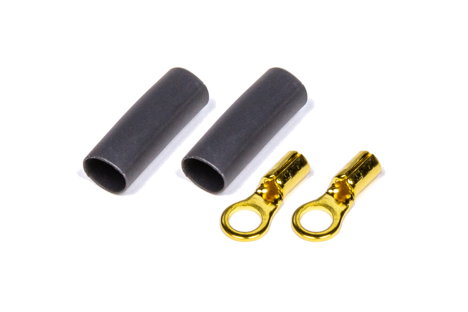 Quickcar Racing Ring Terminal #6 16-22 GA. Pair w/Heat Shrink