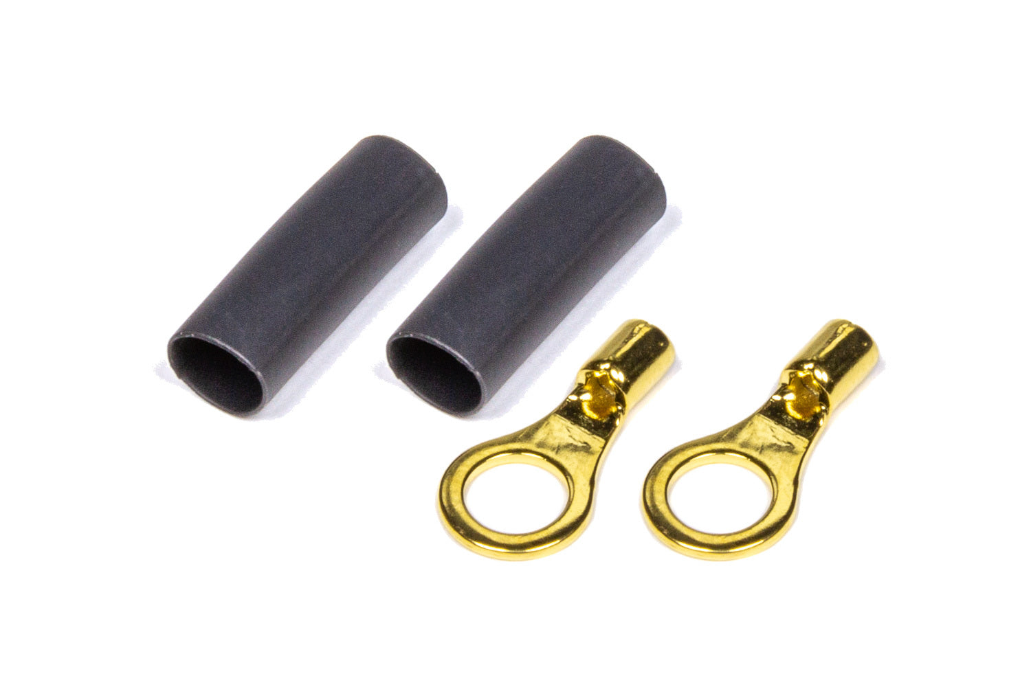 Quickcar Racing Ring Terminal #10 22-16 GA. Pair w/Heat Shrink
