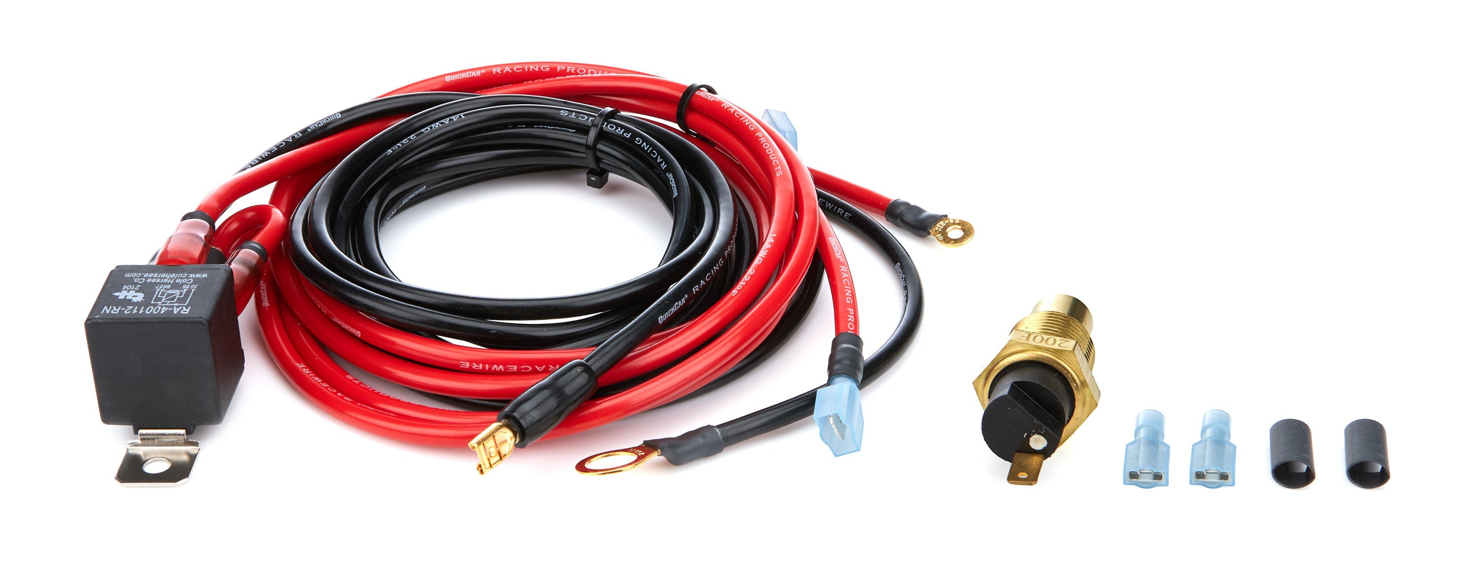 Quickcar Racing Electric Fan Relay with Thermostat