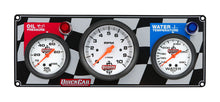 Load image into Gallery viewer, Quickcar Racing Gauge Panel OP/WT W/Tach