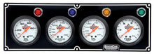 Load image into Gallery viewer, Quickcar Racing 4 Gauge Panel  OP/WT/OT/ FP Black