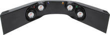 Load image into Gallery viewer, Quickcar Racing 4-Gauge Molded Dash OP/ WT/OT/FP Black