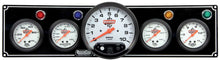 Cargar imagen en el visor de la galería, Quickcar Racing 3-1 Gauge Panel OP/WT/OP /FP w/5in Tach Black