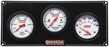 Cargar imagen en el visor de la galería, Quickcar Racing 3 Gauge Extreme Panel OP/WT/Volts