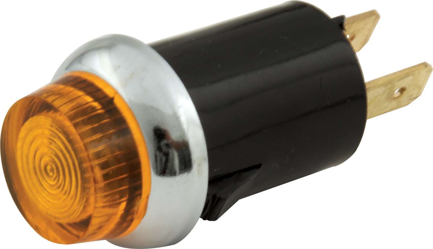 Quickcar Racing Warning Light 3/4  Amber Carded