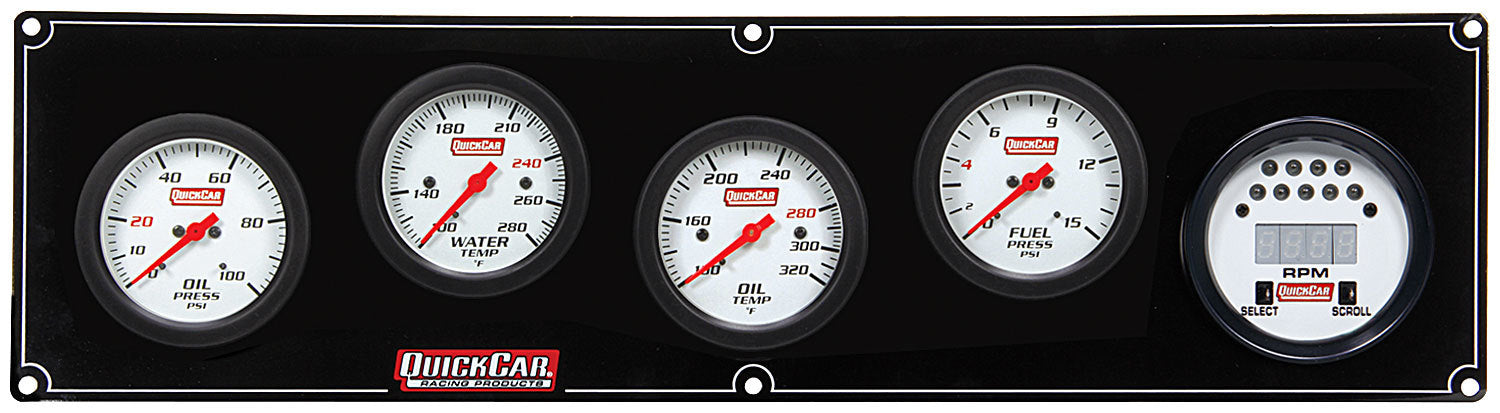 Quickcar Racing Extreme 4-1 w/Tach OP/WT/OT/FP