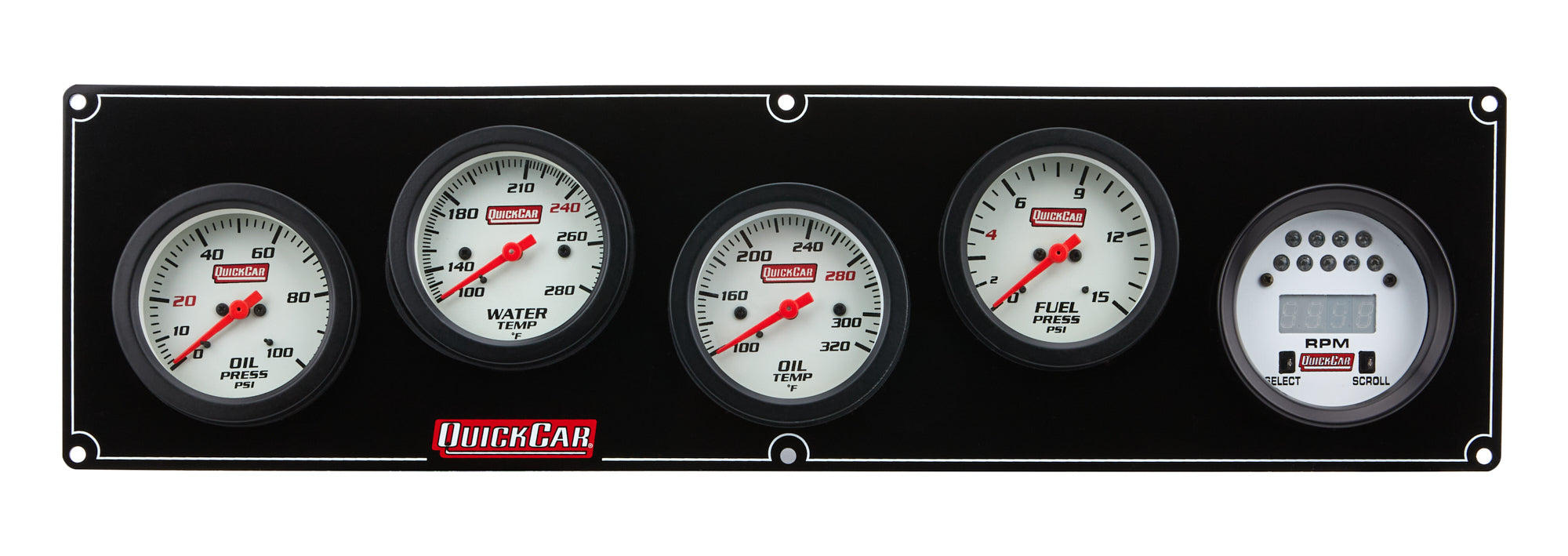 Quickcar Racing Extreme 4-1 w/Tach OP/WT/OT/FP
